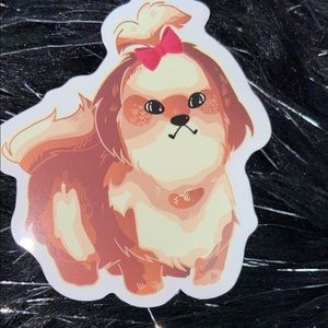 DOG decal Vinyl stickers for Hydro Flask, laptops,cp case,Yeti water bottle